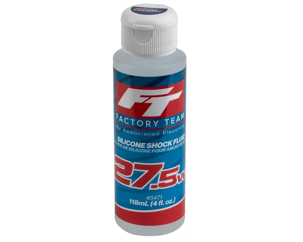Team Associated Factory Team Silicone Shock Oil (4Oz) (27.5Wt) 1