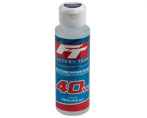 Team Associated Factory Team Silicone Shock Oil (4Oz) (40Wt) 1
