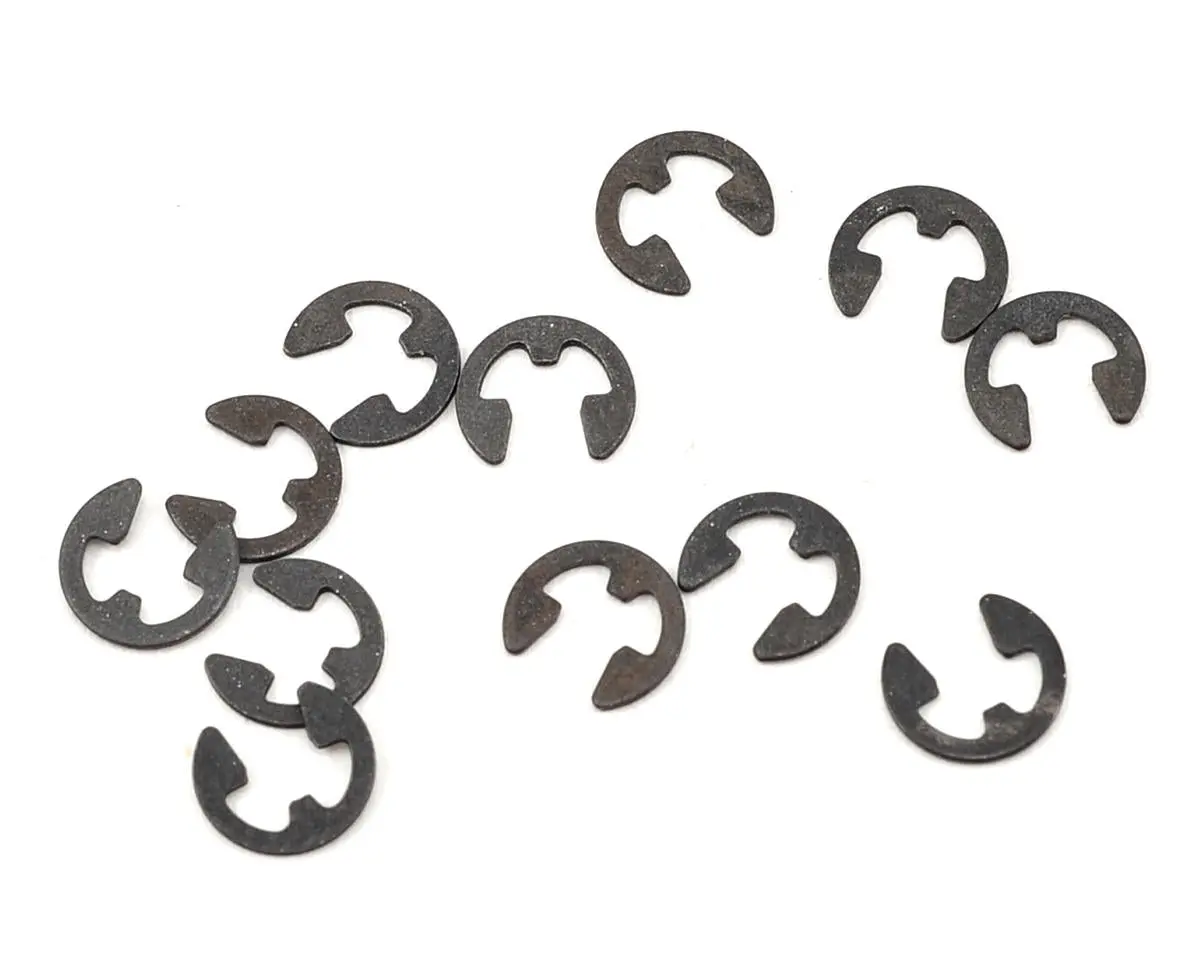 Team Associated E-Clips For 1/8 Shaft (12) 1