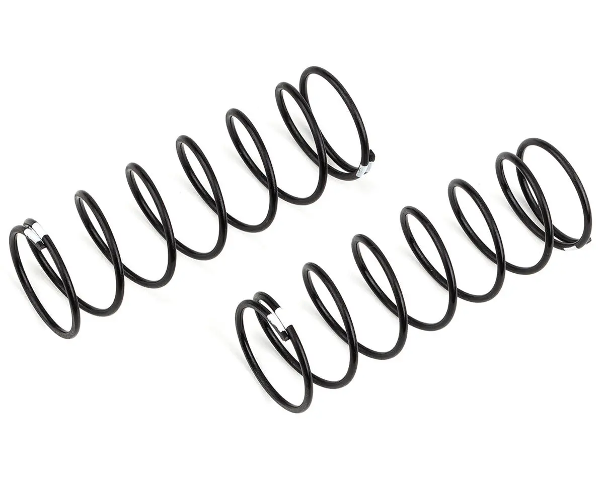 Team Associated Rc8b4.1 16Mm Front Shock Spring Set (2) (White) 1