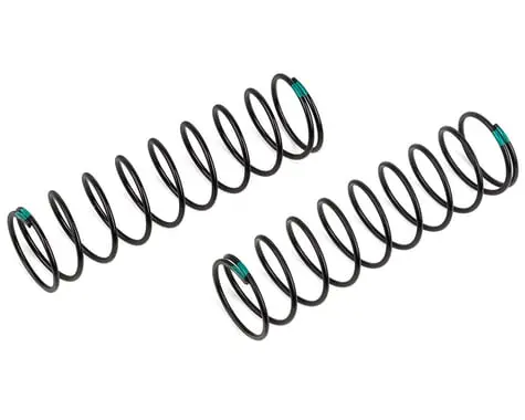 Team Associated Rc8b4.1 16Mm Rear Shock Spring Set (2) (Green) 1