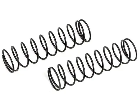 Team Associated Rc8b4.1 16Mm Rear Shock Spring Set (2) (Black) 1