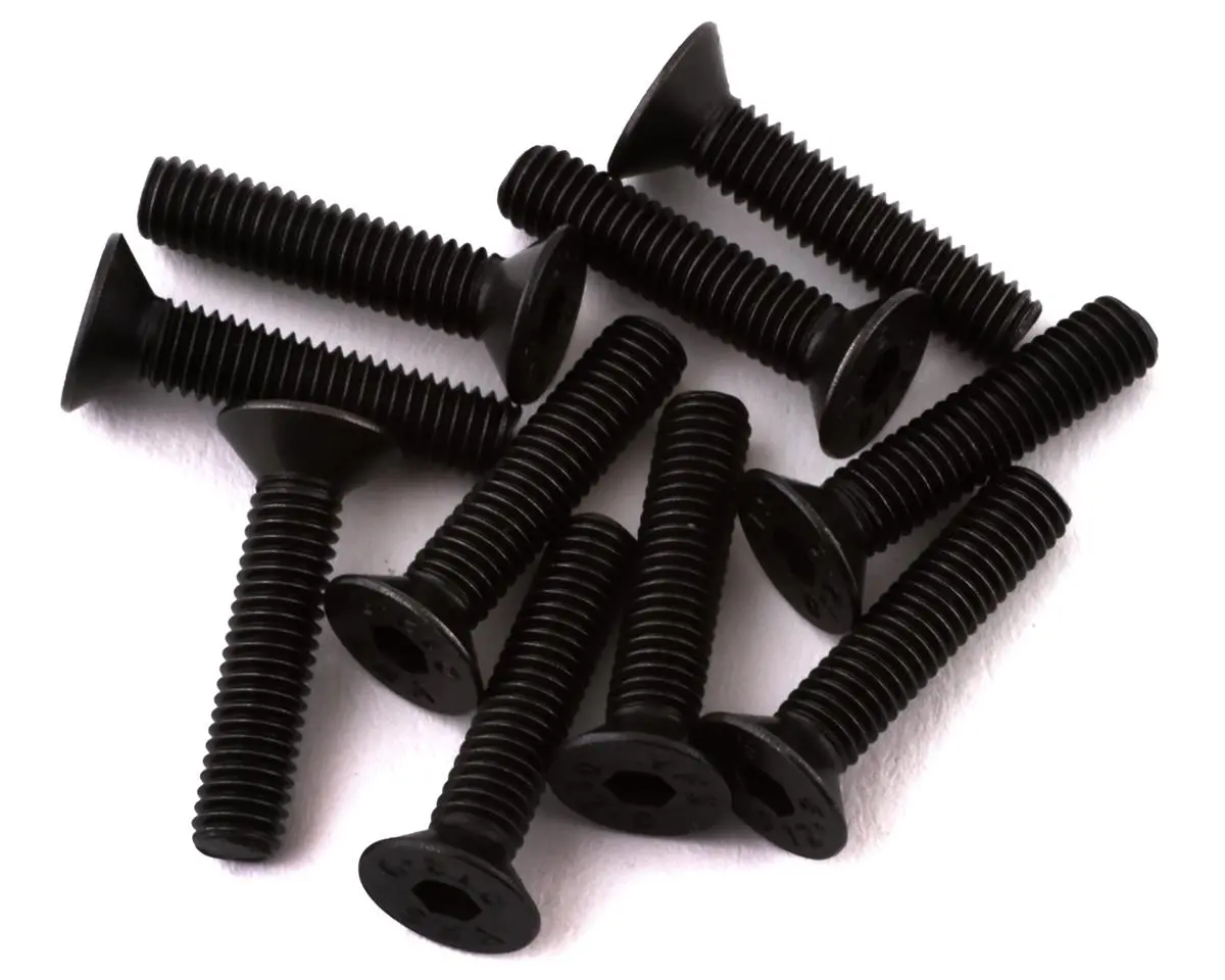 Team Associated Flat Head Cap Screw M3x14mm (10) 1