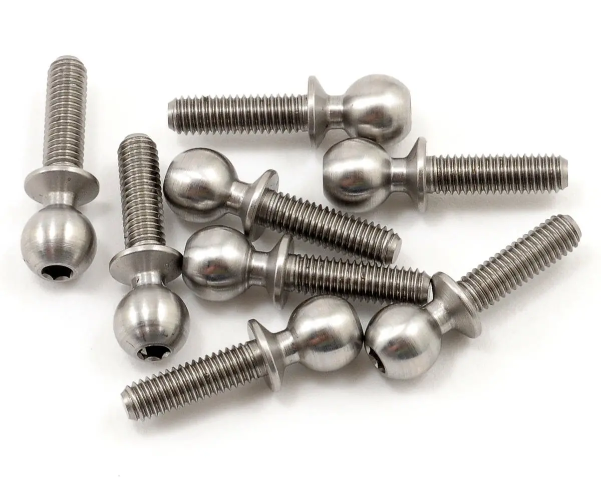 Team Associated 10Mm Heavy Duty Ballstud Set (10) 1