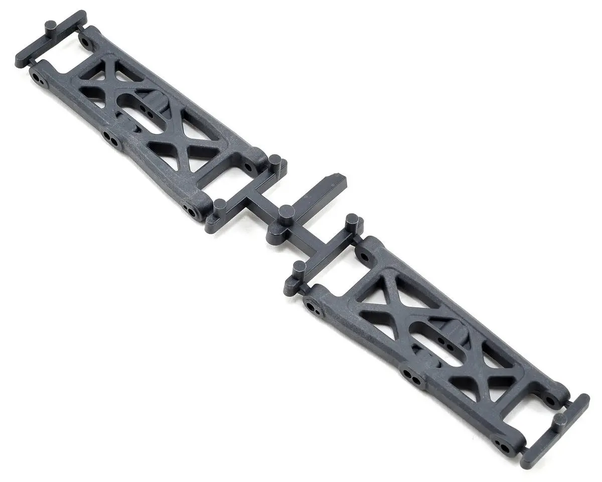 Team Associated Factory Team "Flat" Front Arm Set (Hard) 1
