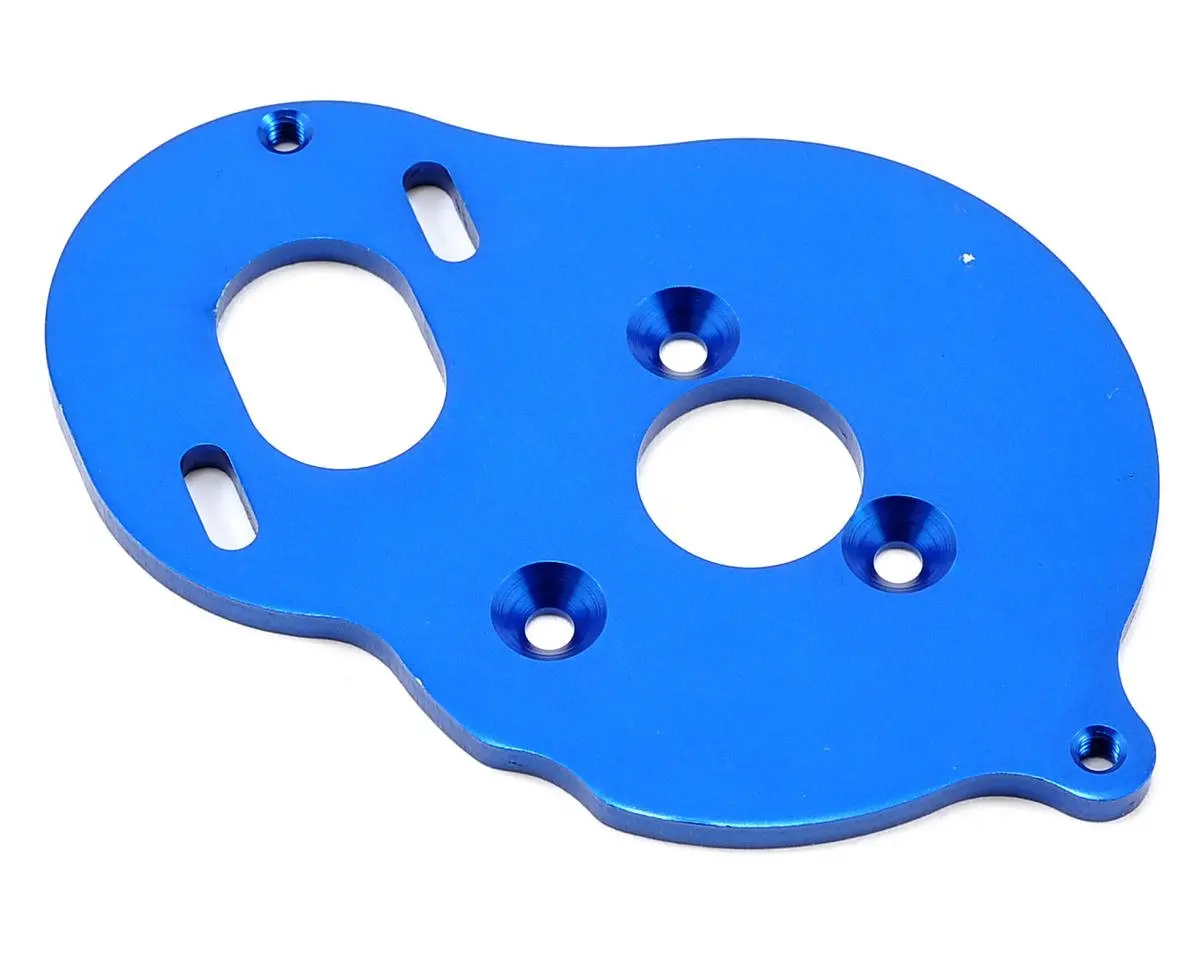 Team Associated Motor Plate (Blue) 1