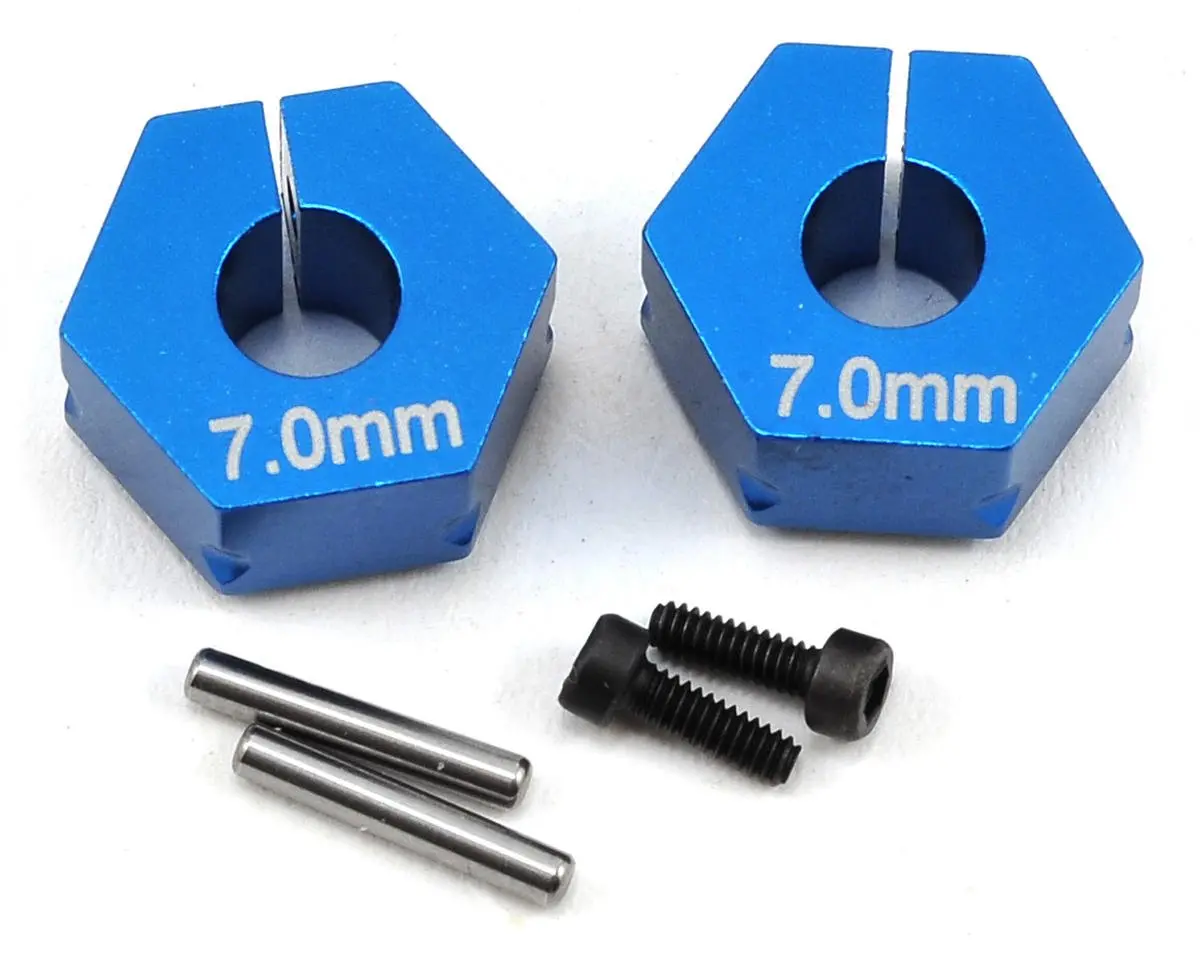Team Associated 7.0Mm Factory Team Aluminum Clamping Wheel Hex (2) 1