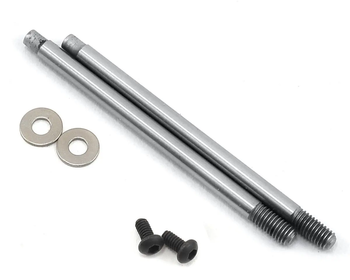 Team Associated 3X27.5Mm V2 Chrome Screw Mount Shock Shaft (2) 1