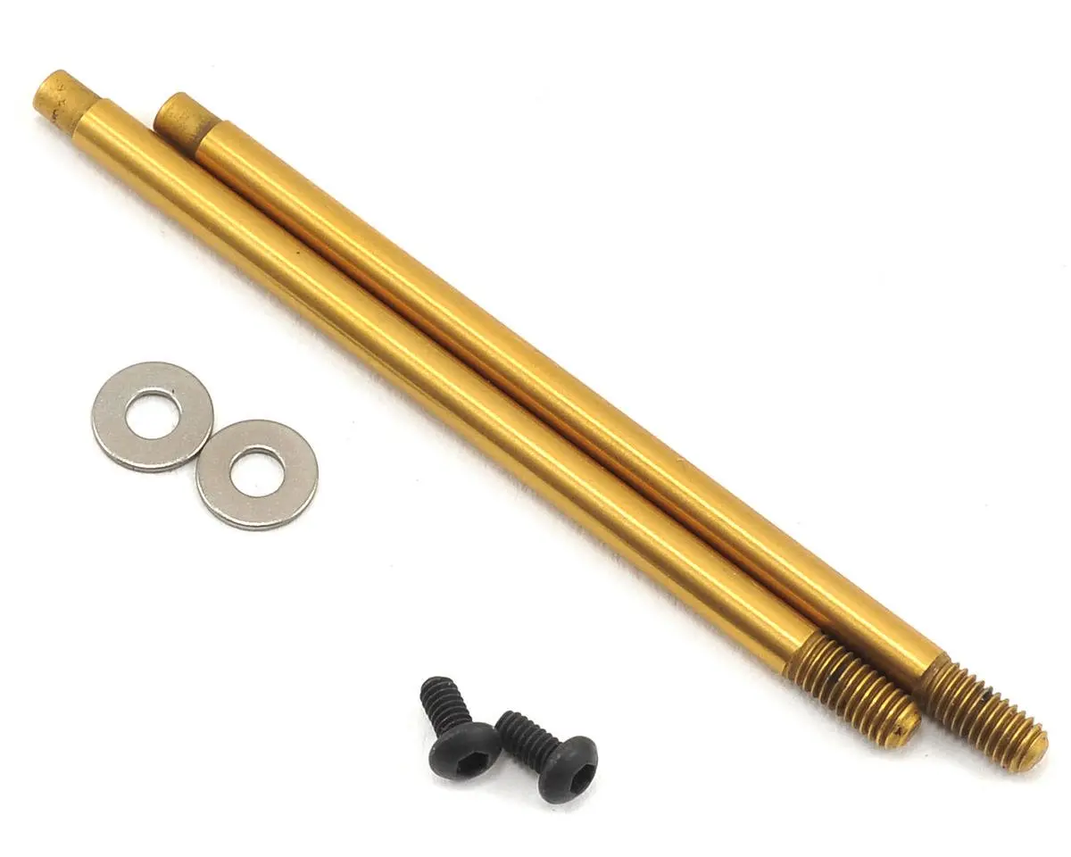 Team Associated 3X35mm V2 Ti-Nitride Screw Mount Truck Rear Shock Shaft (2) 1