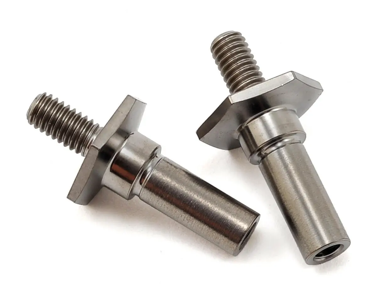 Team Associated B6 Titanium Front Axles 1