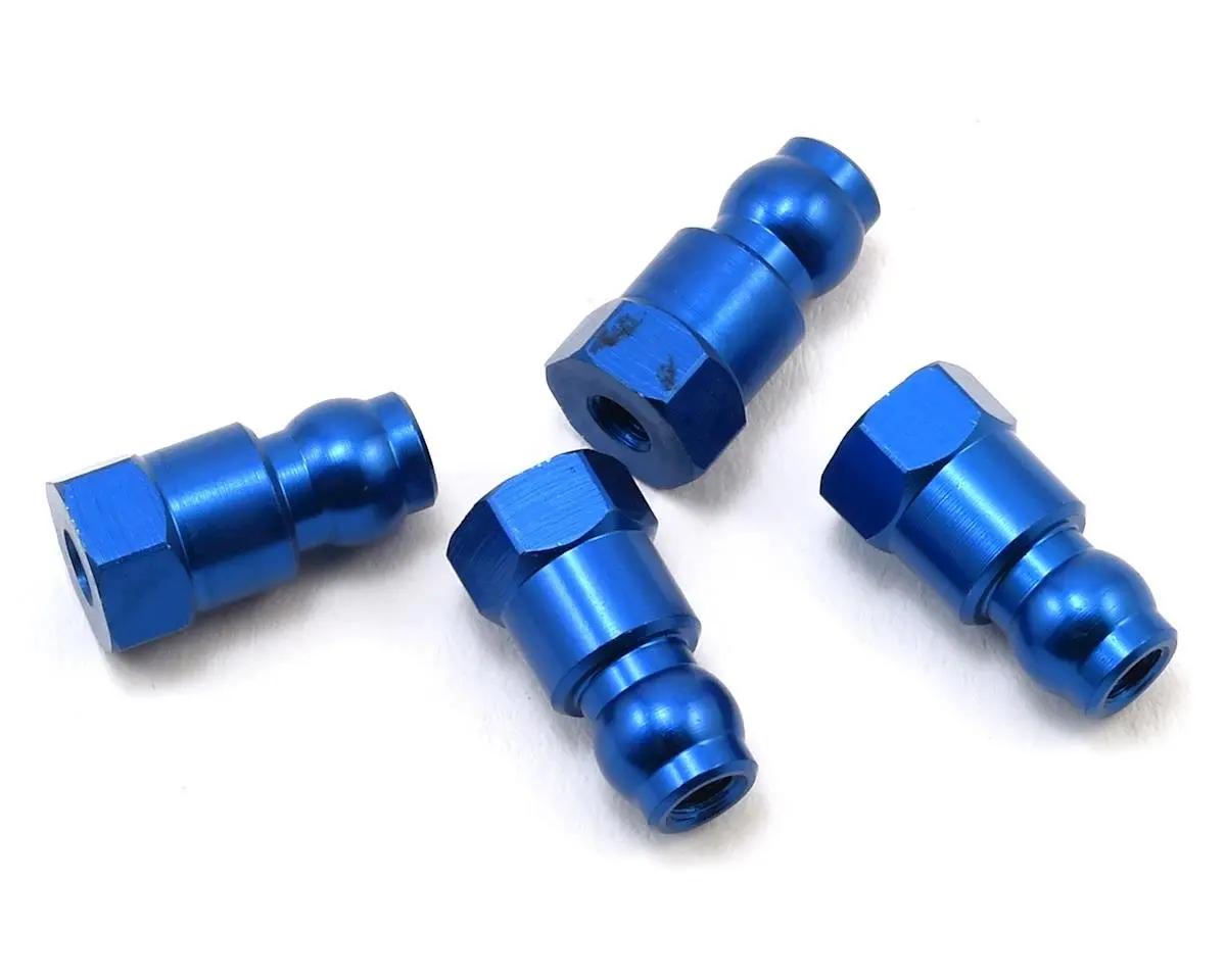 Team Associated 14Mm Aluminum Shock Bushings (Blue) 1