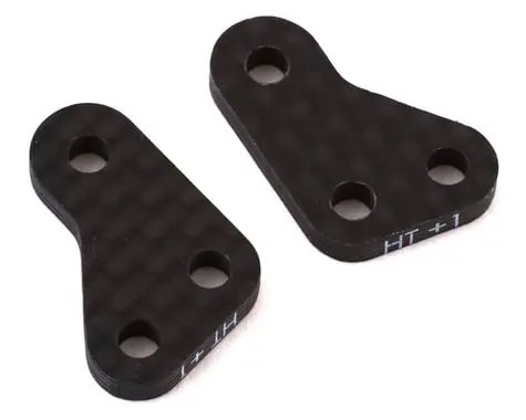 Team Associated Rc10b6.3 Factory Team Carbon Fiber Ht +1 Steering Block Arms 1