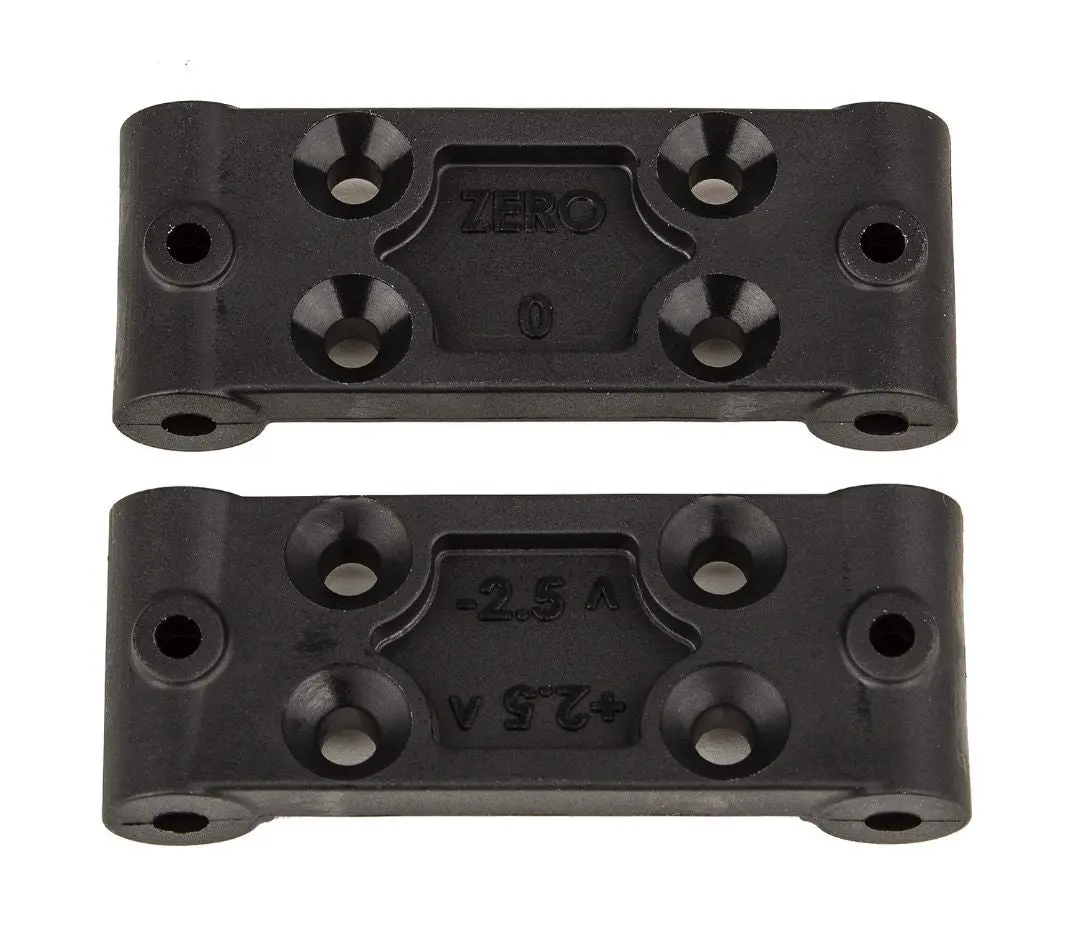 Team Associated Rc10b6.4 Front Bulkhead Set, 0Deg And 2.5Deg 1
