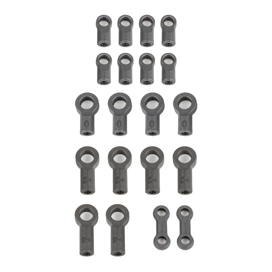 Team Associated Rc10b6.4 13Mm Shock Rod End Set 1
