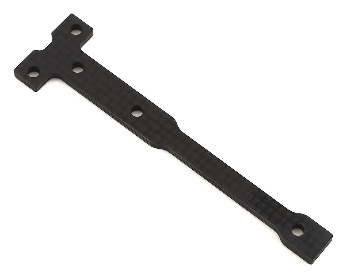 Team Associated Rc10b74 Carbon Front Chassis Brace Support 1