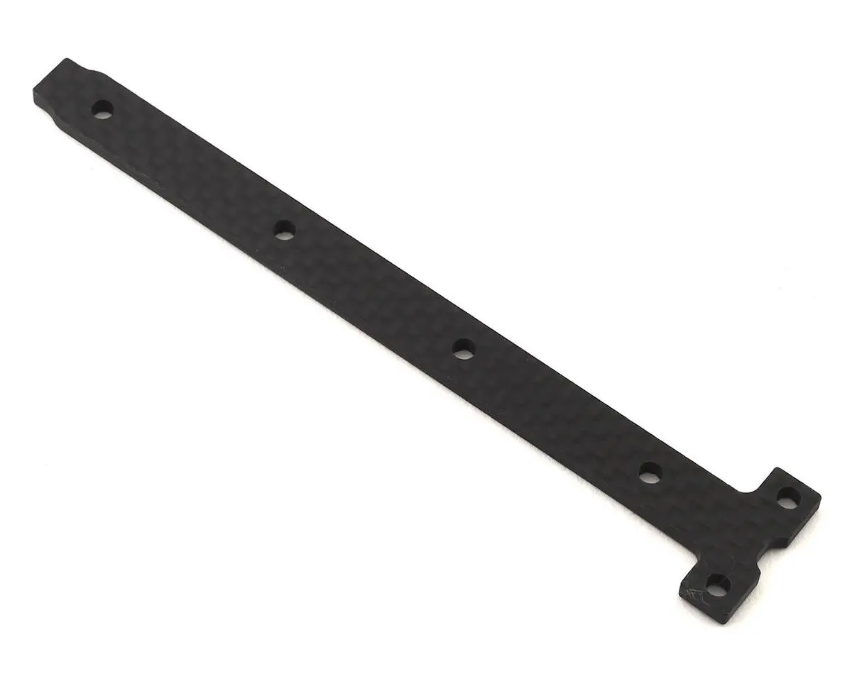 Team Associated Rc10b74 Carbon Rear Chassis Brace Support 1