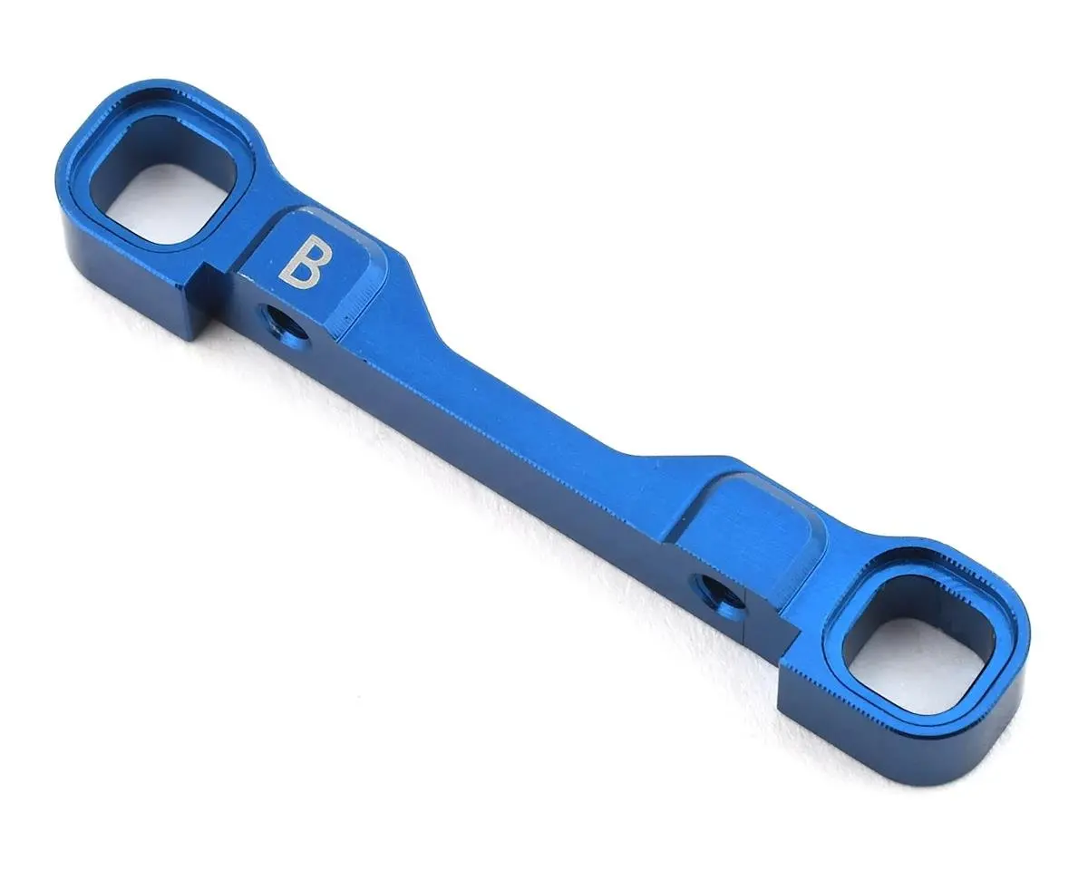 Team Associated Rc10b74 Aluminum "B" Arm Mount (Blue) 1