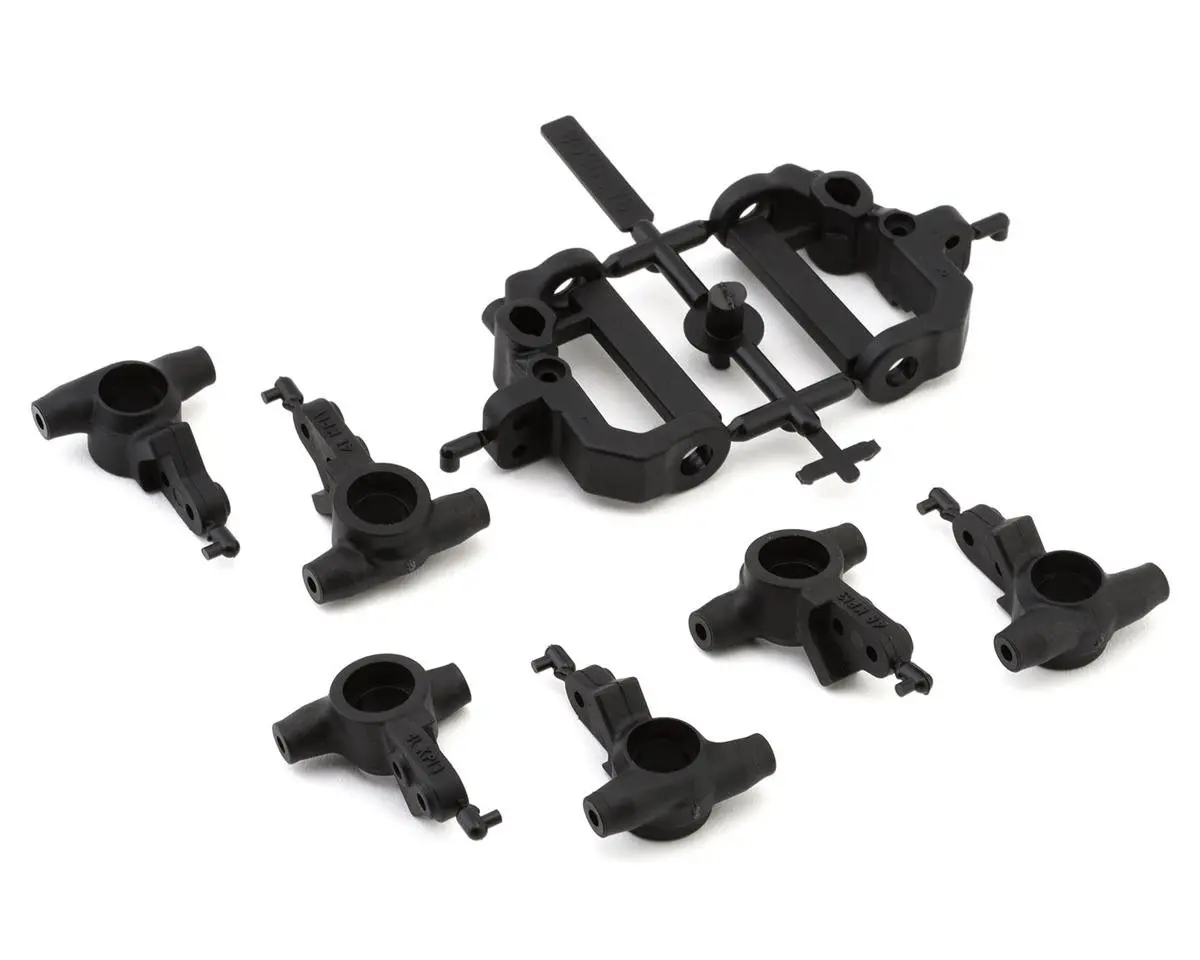 Team Associated Rc10b7 Caster And Steering Blocks Set 1