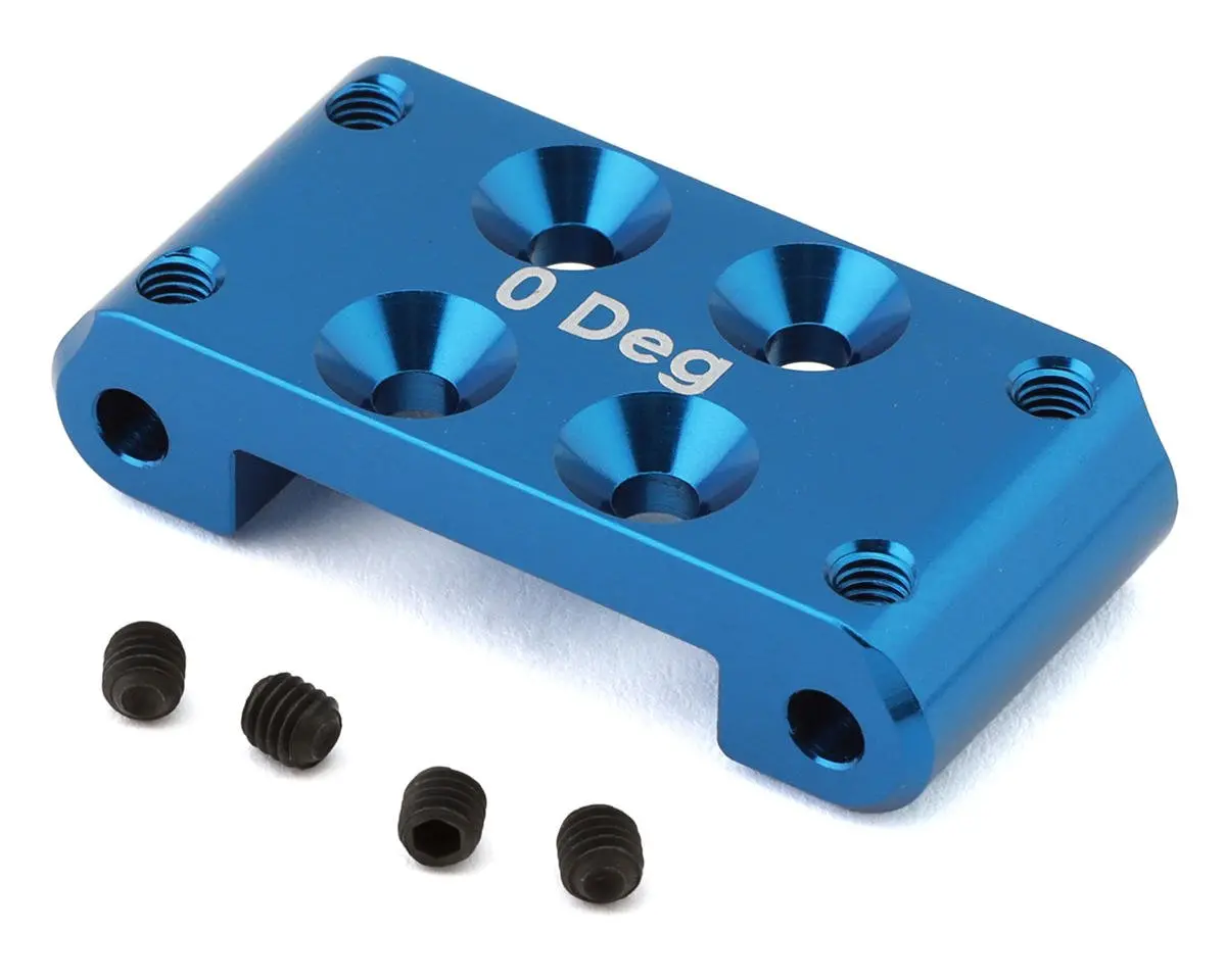 Team Associated Rc10b7 Factory Team Aluminum Front Bulkhead (0 Deg) 1
