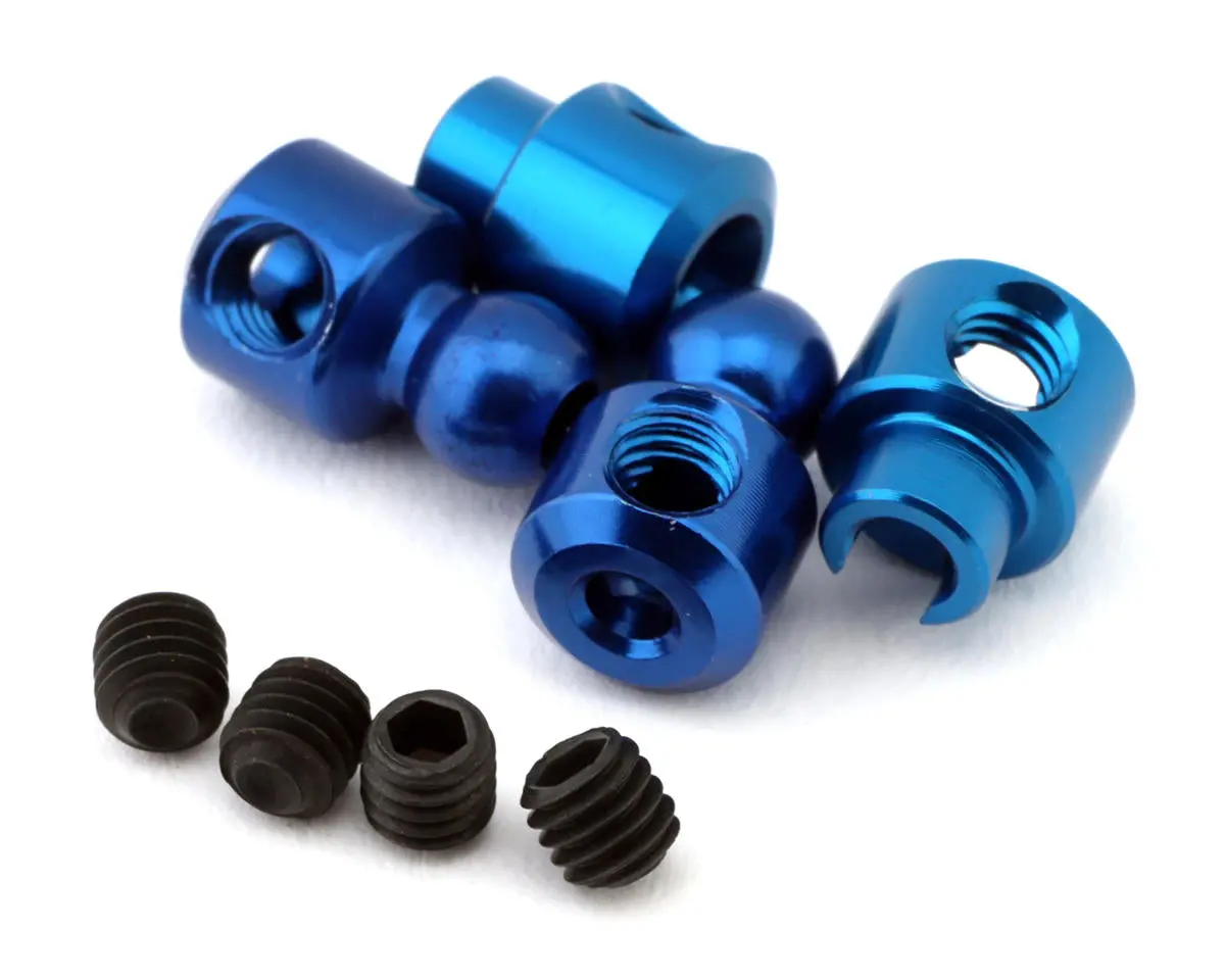 Team Associated Rc10b7 Anti-Roll Sway Bar Aluminum Ball Joints (4) 1