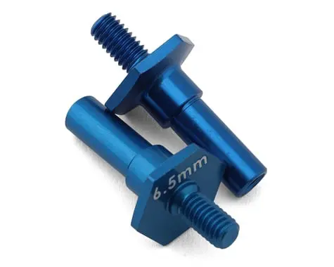 Team Associated Rc10b7 6.5Mm Aluminum Front Axles (2) 1