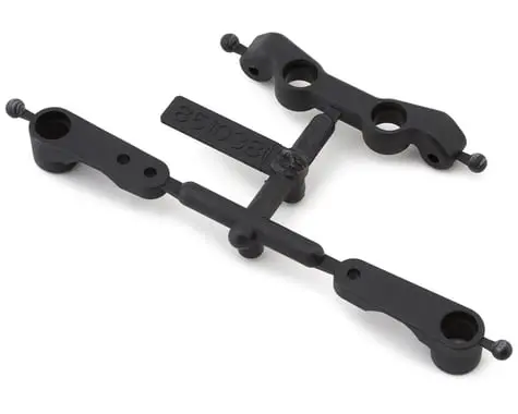 Team Associated Rc10b7/B7d Factory Team Steering Bellcrank & Rack Set (Carbon) 1