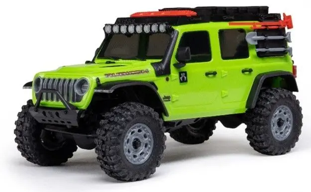 Axial 1/30 Scx30 Jeep Wrangler Jlu 4X4 Rtr Brushed Rock Crawler (Battery & Charger Included) 1