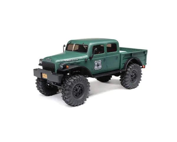 Axial Scx24 40'S 4 Door Dodge Power Wagon 1/24 4Wd Rtr Scale Mini Crawler W/2.4Ghz Radio 1