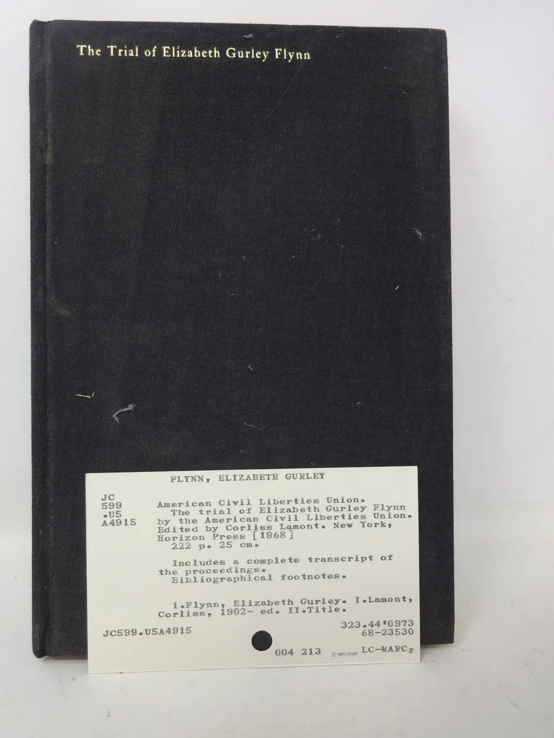 The Trial Of Elizabeth Gurley Flynn 1