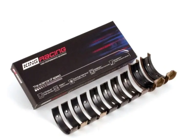 King Engine Bearings - Size .50 Oversized Performance Tri-Metal Main Bearing Set - Subaru Brz 13+ / Wrx 12-21 1