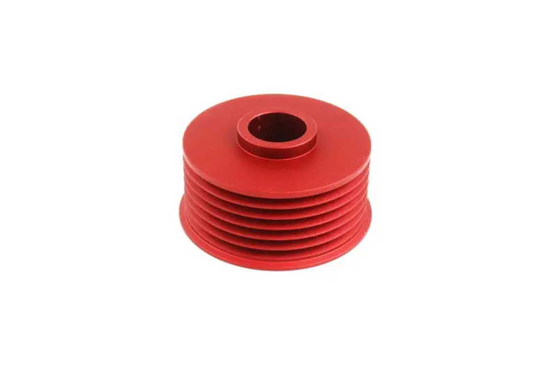 Perrin Lightweight Alternator Pulley Red - Fits 15-21 Subaru Wrx / 15-22 Crosstrek / 14-18 Fxt 1