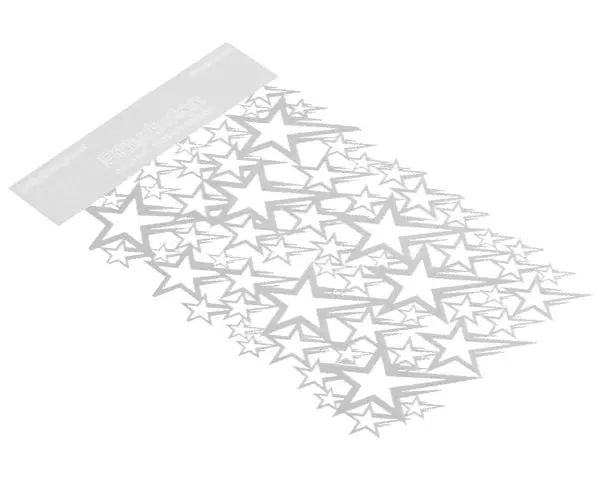 Bittydesign Vinyl Paint Stencil (Stars V1) 1