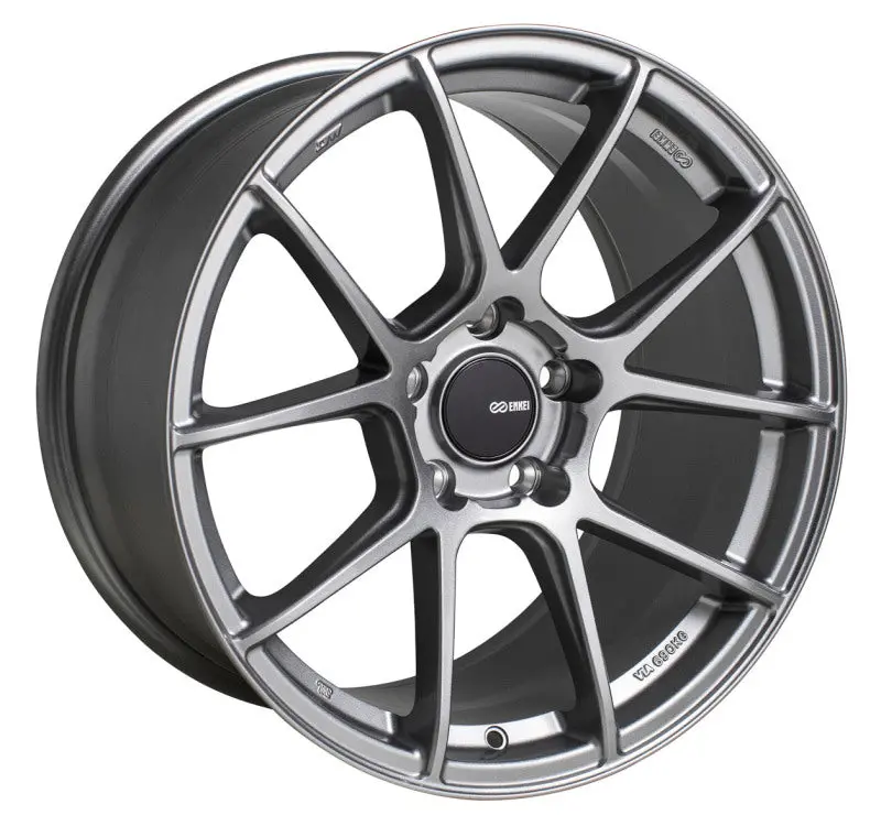 Enkei Ts-V 18X8.5 5X100 45Mm Offset 72.6Mm Bore Storm Grey Wheel 1