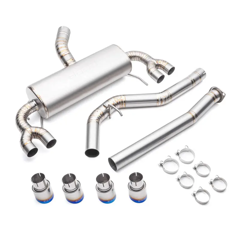 Cobb 11-14 Subaru Wrx Hatch / 08-14 Sti Hatch 3In Titanium Cat-Back Exhaust 1