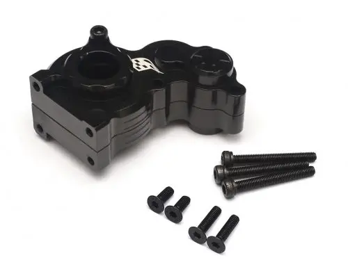 Boom Racing Aluminum Center Gearbox - 1 Pc Silver [Recon G6 The Fix Certified] 1
