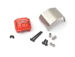 Boom Racing Ar44 Phat™ Axle Diff Cover W/ Armour™ Skid Plate 1