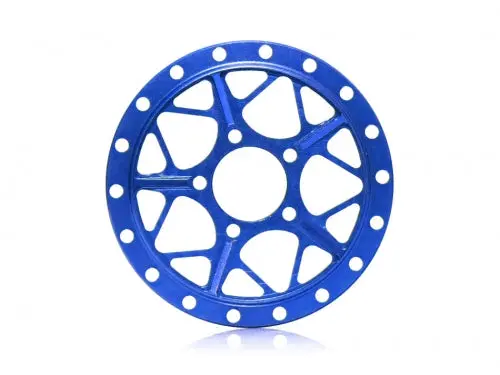 Boom Racing Probuild™ 1.9" Alum Lgb Faceplate (1) Blue 1