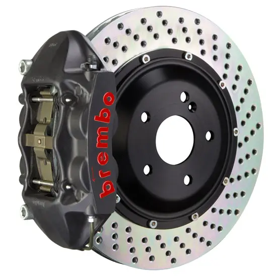 Brembo Gts Big Brake System | (R) 4-Piston Cast Monobloc Calipers | 345X28mm (13.6'') 2-Piece Discs - Rear 1