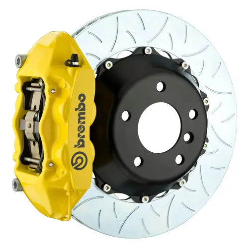 Brembo Gt Big Brake System | (R) 4-Piston Monobloc Calipers | 345X28mm (13.6") 2-Piece Discs - Rear 12