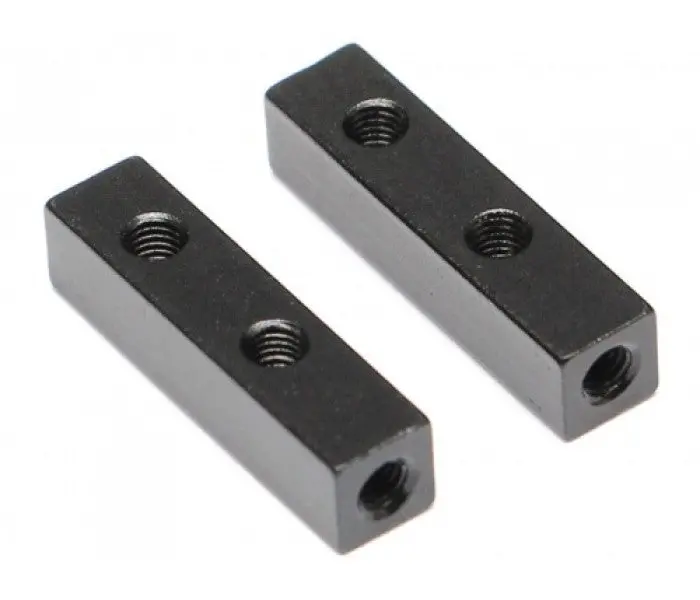 Team Raffee Aluminum Servo Mount For Defender D90/D110 Black 1