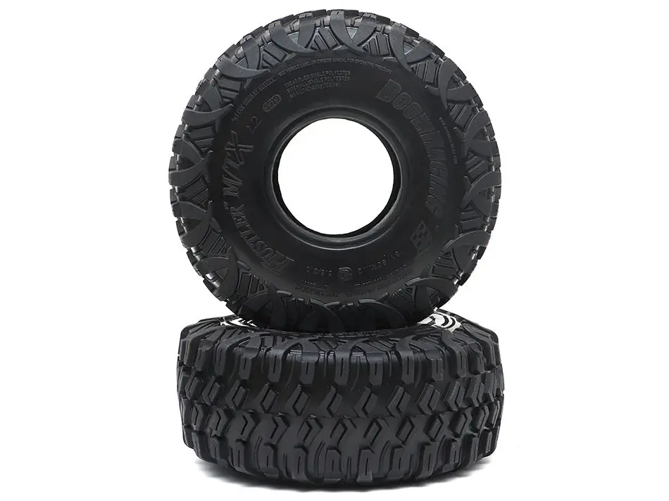 Boom Racing Hustler M/T Xtreme 2.2" Rr Rock Racing Tires 1