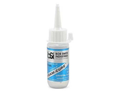 Bob Smith Industries Foam-Cure Foam Safe Glue (1Oz) 1