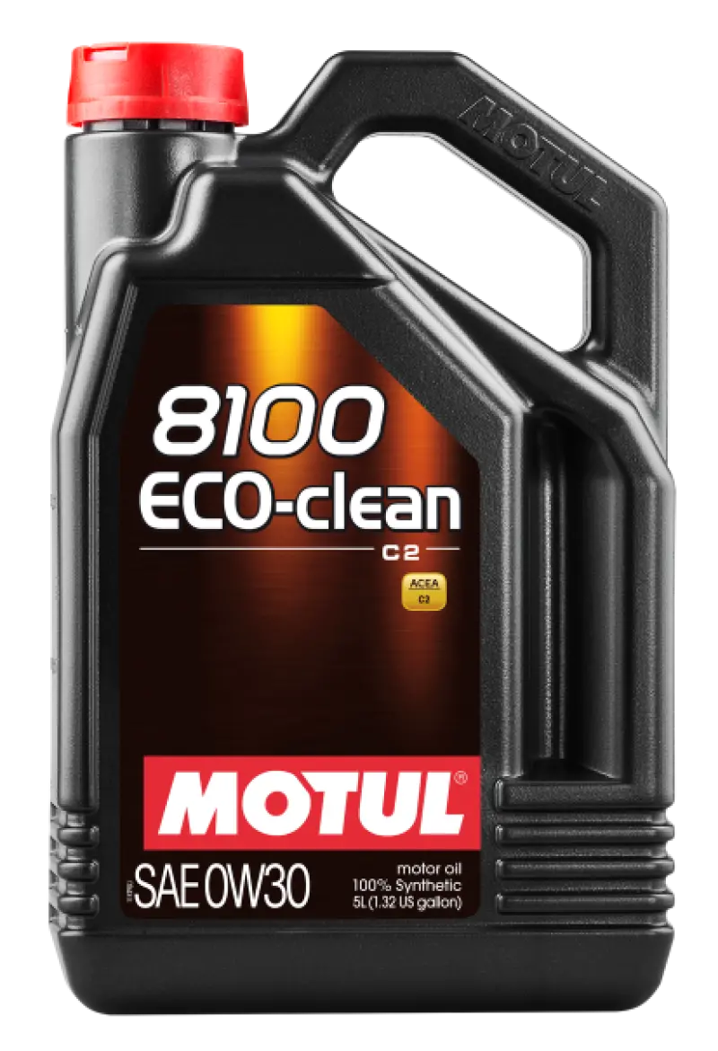 Motul 5L Synthetic Engine Oil 8100 0W30 5L Eco-Clean 1