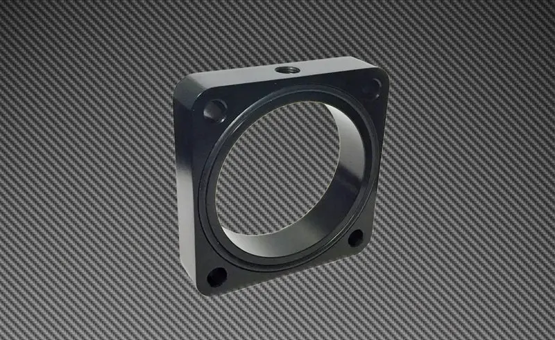 Torque Solution Throttle Body Spacer 2013+ Subaru Brz/Scion Fr-S - Black 1