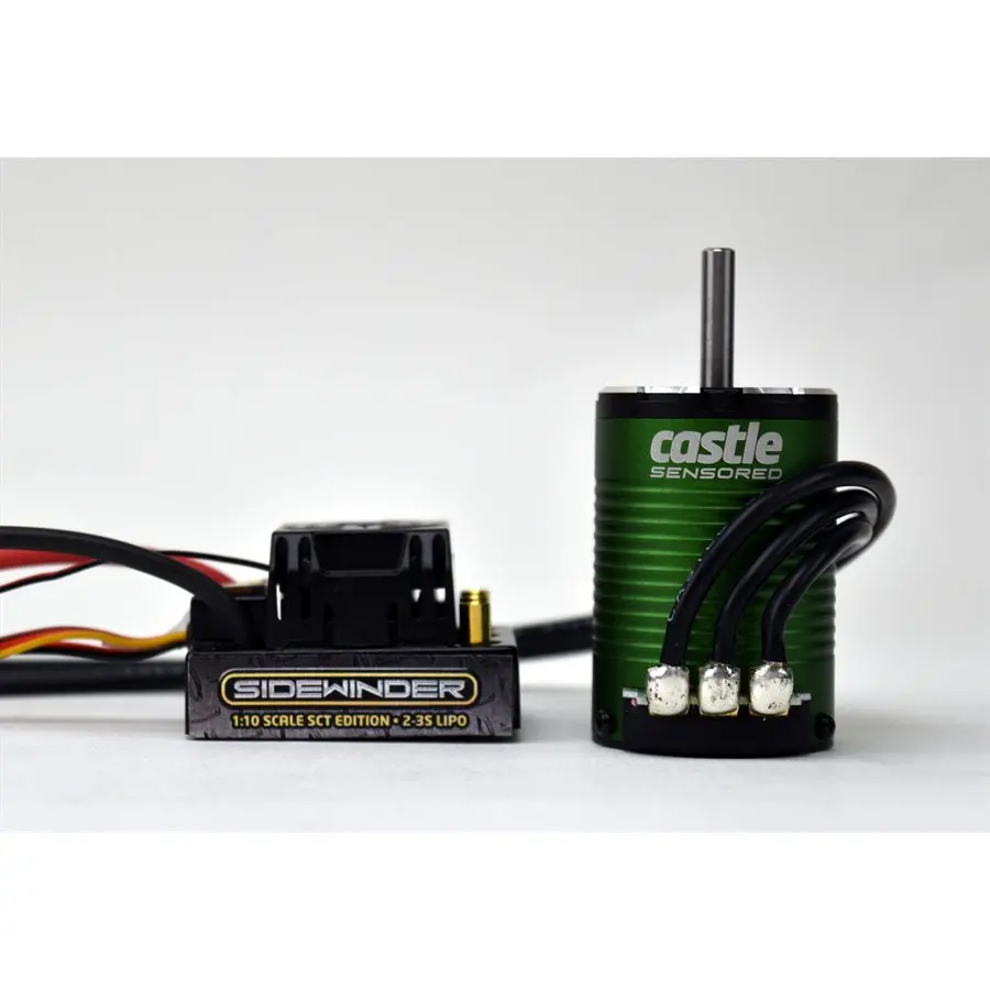 Castle Creations Sidewinder Sct Waterproof Combo With Sensored 1410-3800Kv Motor 1