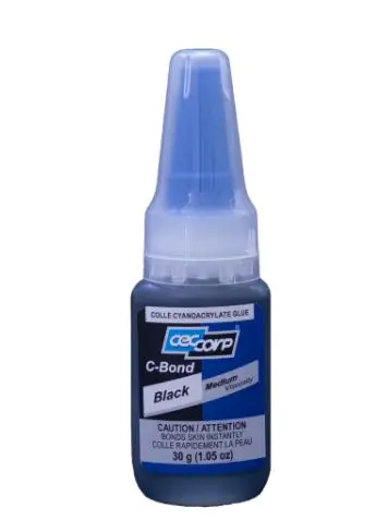 Ceccorp C-Bond Black, Medium Viscosity (1.05 Oz) 1