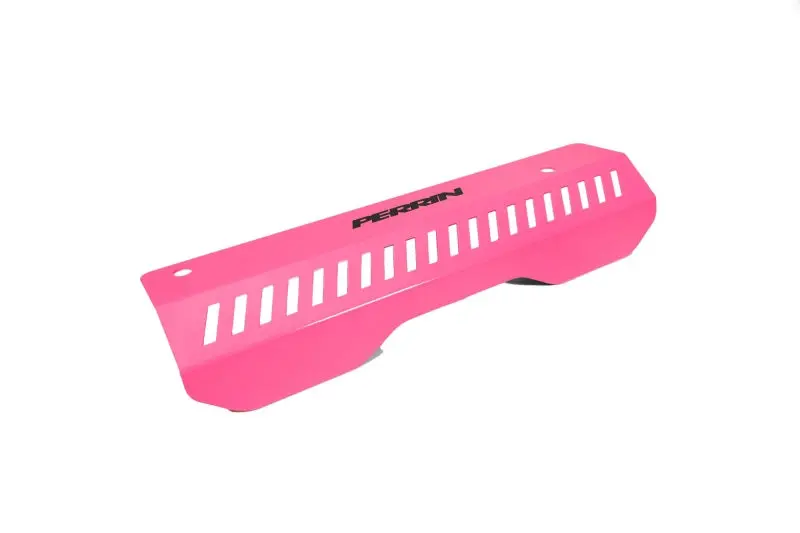 Perrin Pulley Cover Hyper Pink (Short - For Use W/Perrin Aos) - Fits 22-25 Subaru Wrx 1