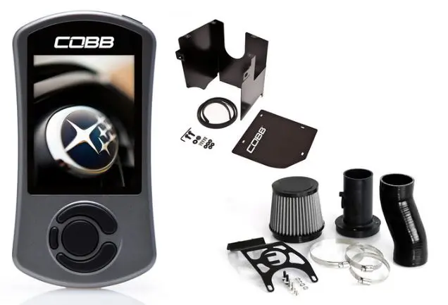 Cobb Subaru 05-06 Lgt/Obxr Stage 1+ Power Package W/ V3 - Blue Hose 1