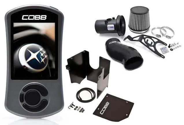 Cobb Subaru 08-14 Wrx/Sti/ 09-13 Fxt Stage 1+ Power Package W/ V3 (Blue Intake) 1