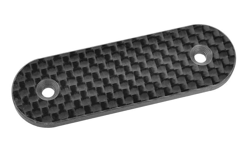 Corrally Wing Washer - Large - 3Mm - Carbon - 1Pc 1